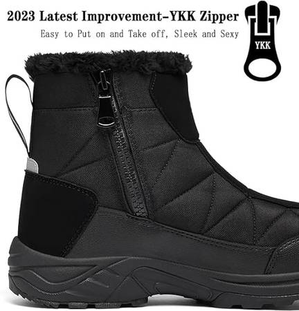 Photo 1 of 
Waterproof Insulated Winter Snow Boots Warm Fur Lined