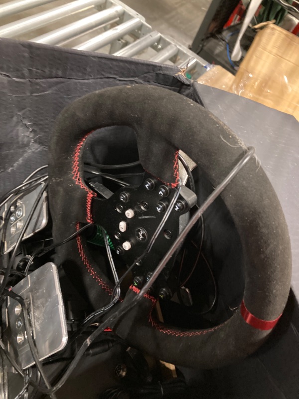 Photo 1 of ******NON FUNCTIONING////SOLD AS PARTS****** 
PXN V10 Force Feedback Gaming Racing Wheel with Magnetic Pedals and Shifter, 270/900 Degree, Dual Paddles and Detachable Design Steering Wheel for PC, PS4, Xbox One, Xbox Series X|S