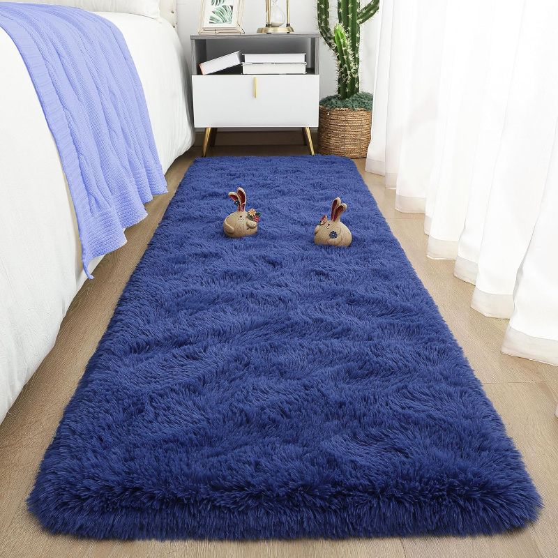 Photo 1 of 
Tepook Soft Runner Rugs for Bedroom 93x24 with Rubber Backing