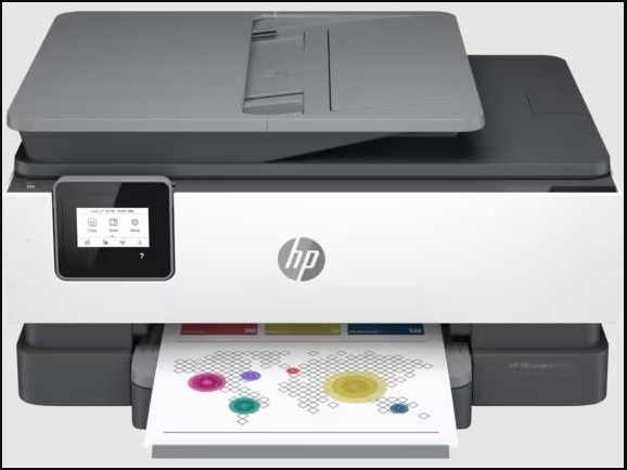 Photo 1 of HP OfficeJet 8015e Wireless Color All-in-One Printer (228F5A), White New