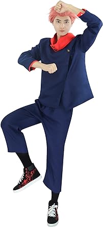 Photo 1 of DAZCOS Itadori Cosplay Costume Men US Size Hooded Jacket Pants XL