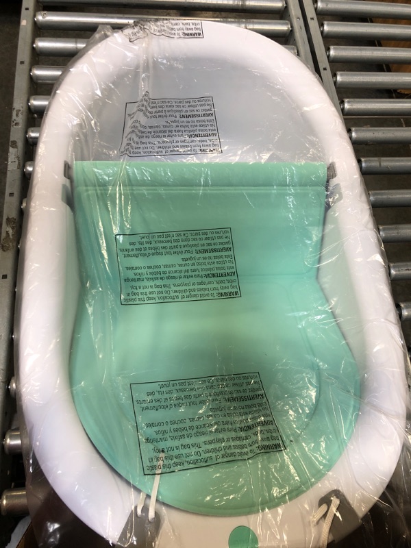 Photo 1 of 4-in-1 Grow-with-Me Bath Tub by Frida Baby Transforms Infant Bathtub to Toddler Bath Seat with Backrest for Assisted Sitting in Tub