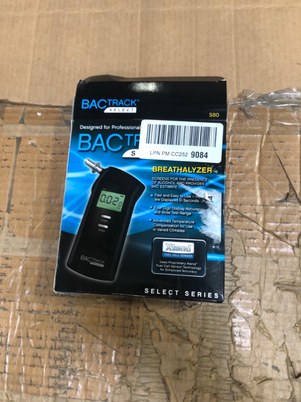 Photo 2 of BACtrack S80 Breathalyzer | Professional-Grade Accuracy | DOT & NHTSA Approved | FDA 510(k) Cleared | Portable Breath Alcohol Tester for Personal & Professional Use