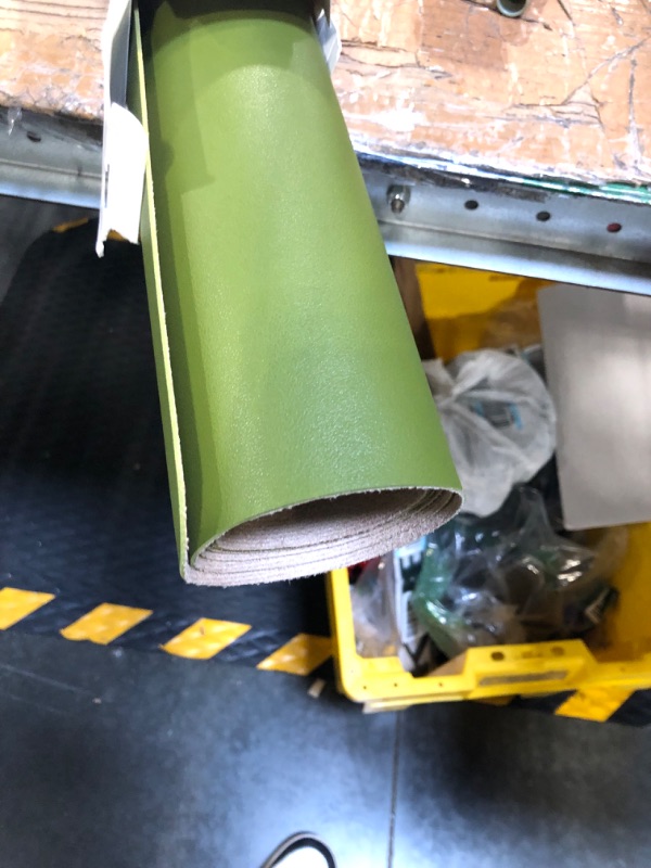 Photo 1 of YSAGi Leather Desk Pad Protector, Office Desk Mat, Large Mouse Pad, Non-Slip PU Leather Desk Blotter, Laptop Desk Pad, Waterproof Desk Writing Pad for Office and Home (Green, 47.2" x 23.6") 47.2" x 23.6" Green