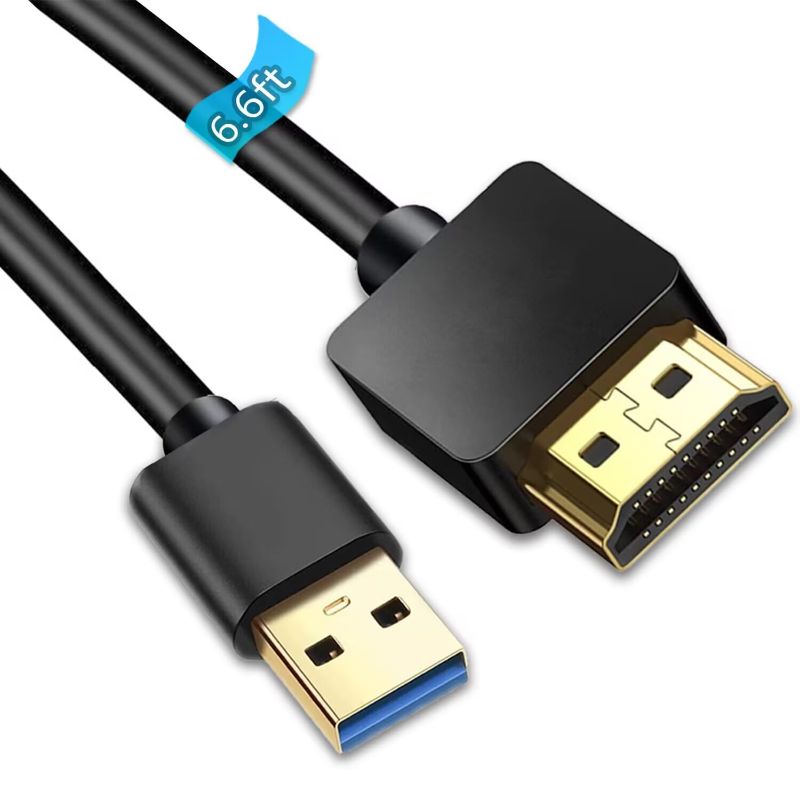 Photo 1 of 4K HD USB to HDMI Adapter Cable