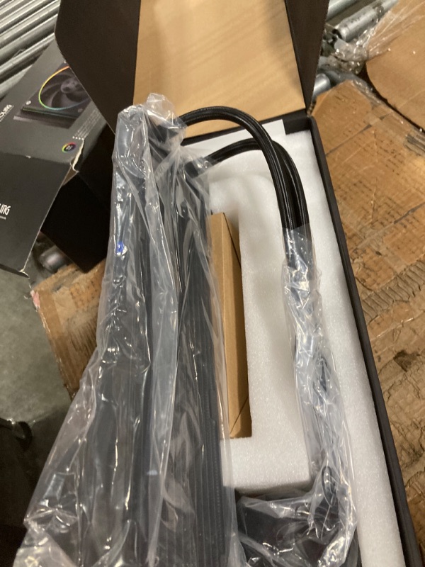 Photo 1 of ID-COOLING SL360 CPU Liquid Cooler with Display, Customizable 2.1" LCD Display for Images or Performance Metrics, 360mm AIO Cooler, Three AF127 ARGB Fans, Fits Intel/AMD