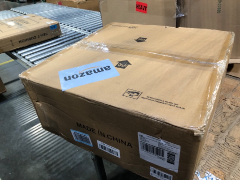 Photo 1 of Veunsic 19'' Caged Ceiling Fan with Lights Remote Control, Low Profile Flush Mount Ceiling Fan, Bladeless Ceiling Fans, Reversible Motor, Farmhouse Small Black Ceiling Fan with Lights, Bulbs Include Black 19inch