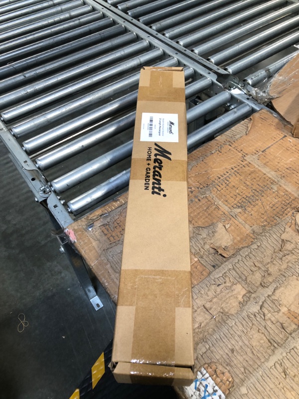 Photo 1 of Modern Aluminum Handrail Complete DIY Kit – Matte Black with Adjustable Wall Mount Brackets Included (2' Length)