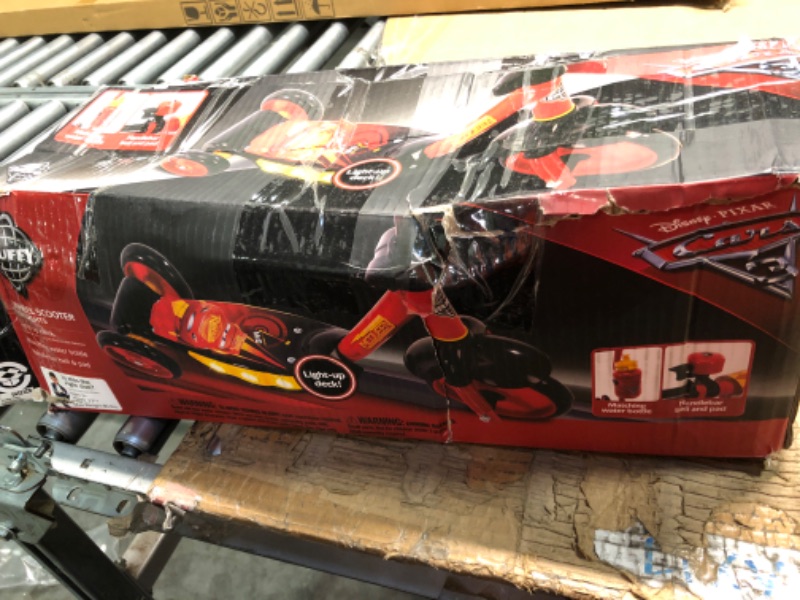 Photo 1 of Disney Pixar Cars Huffy Scooter with Lit Deck - 6