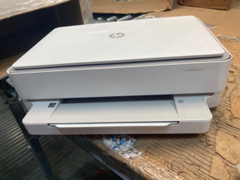 Photo 3 of HP ENVY 6055e Wireless Color All-in-One Printer (Renewed)