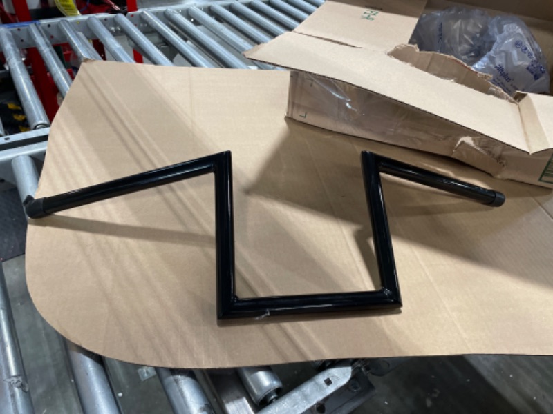 Photo 1 of XKH- Black 25mm 1" handlebar are Z style feature early chopper styling Handlebar Compatible with Sportster Dyna Bobber FL FX XL [B01M59CM5H]