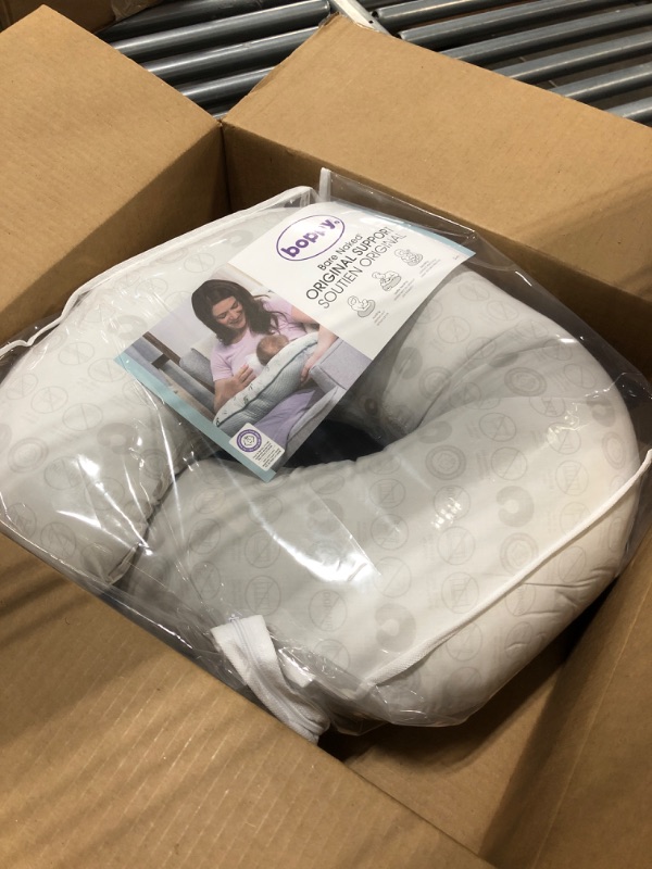 Photo 1 of Boppy Nursing Pillow – Bare Naked | Breastfeeding and Bottle Feeding, Propping Baby, Tummy Time, Sitting Support | Pillow Only