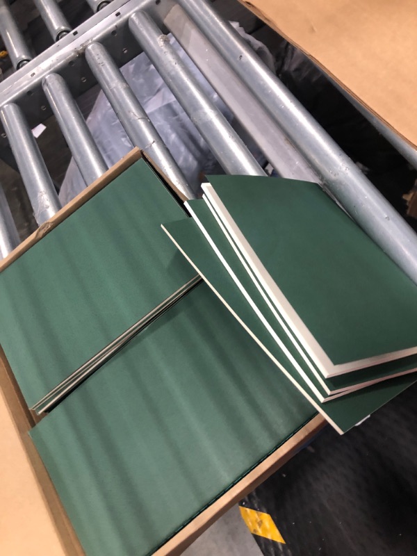 Photo 3 of Thenshop 30 Pcs A5 Kraft Unlined Notebooks Sketchbooks Composition Notebooks Blank Journals Bulk for Kids Students Travel School Office Supplies 60 Pages 8.3x5.5 Inch(Dark Green)
