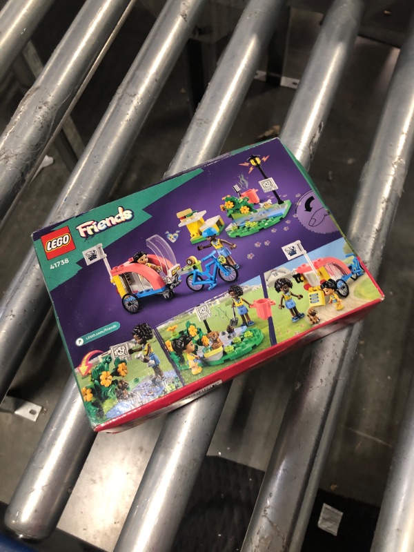 Photo 1 of LEGO Friends Dog Rescue Bike 41738, Toy Set, Animal Playset for Kids, Girls and Boys Ages 6 Plus with Puppy Pet Figure and 2 Mini-Dolls, 2023 Series Characters *sealed*