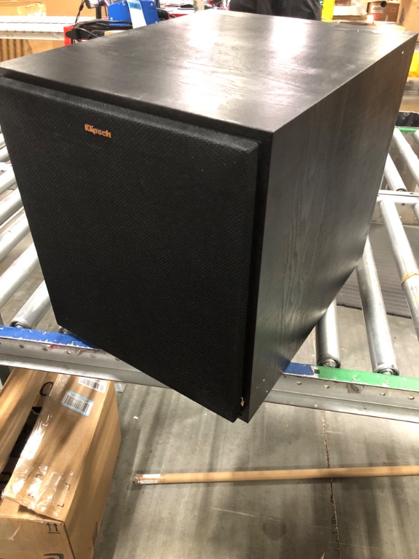 Photo 1 of Klipsch R-100SW 10" Subwoofer, Incredibly Deep Bass and an All-digital Amplifier,14 5" x 12 5" x 16 4"