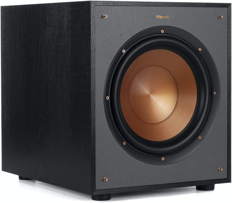 Photo 1 of Klipsch R-100SW 10" Subwoofer, Incredibly Deep Bass and an All-digital Amplifier,14 5" x 12 5" x 16 4"