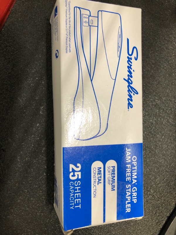 Photo 3 of Swingline Optima Grip Silver Stapler (S7087811B)