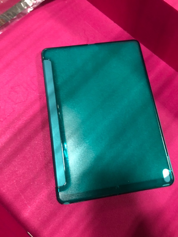 Photo 4 of MightySkins Skin Compatible with Apple iPad Pro Smart Keyboard 12.9" (2018) - Solid Teal - Protective, Durable and Unique Vinyl Decal wrap Cover - Easy to Apply and Change Styles - Made in The USA