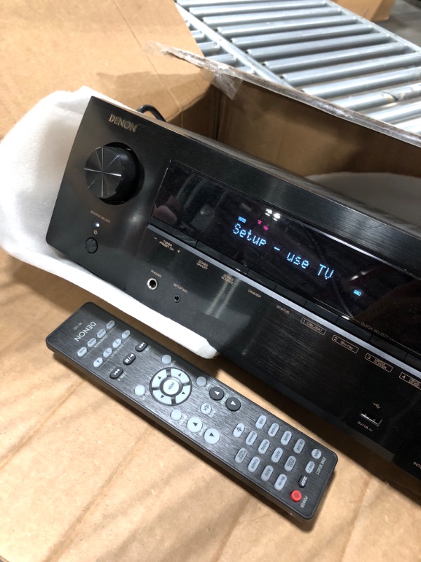 Photo 4 of Denon AVR-X1800H 7.2 Channel AV Receiver (2023 Model) - 80W/Channel, Wireless Streaming via Built-in HEOS, WiFi, & Bluetooth, Supports Dolby Vision, HDR10+, Dynamic HDR, and Home Automation Systems