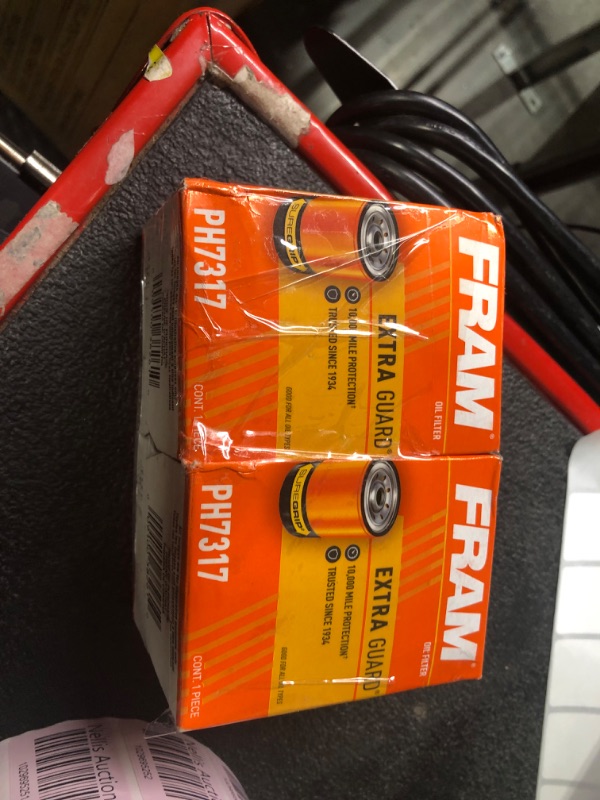 Photo 1 of FRAM Extra Guard PH8873, 10K Mile Change Interval Spin-On Oil Filter (Pack of 2) 1 Count (Pack of 2)