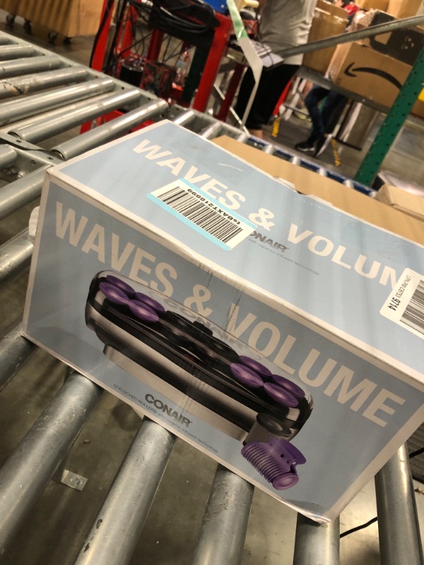 Photo 1 of Conair Ceramic 1 1/2-inch and 1 3/4-inch Hot Rollers, Bonus: Super Clips Included, Create Big Curls and Voluminous Waves - Amazon Exclusive
