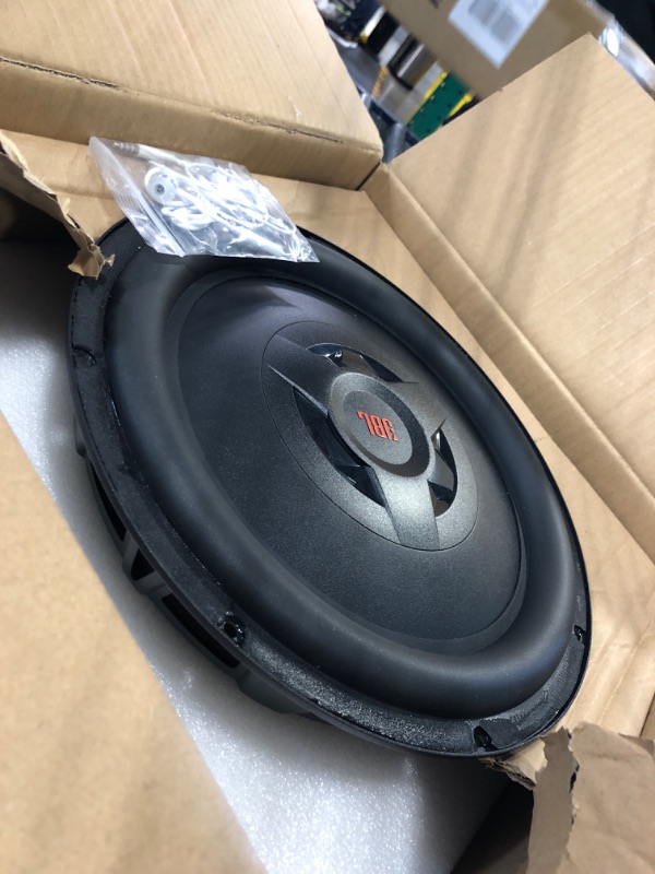 Photo 4 of JBL Club WS1200 12" Shallow Mount subwoofer w/SSI (Selectable Smart Impedance) Switch from 2 to 4 ohm Bundled with Alphasonik Earbuds