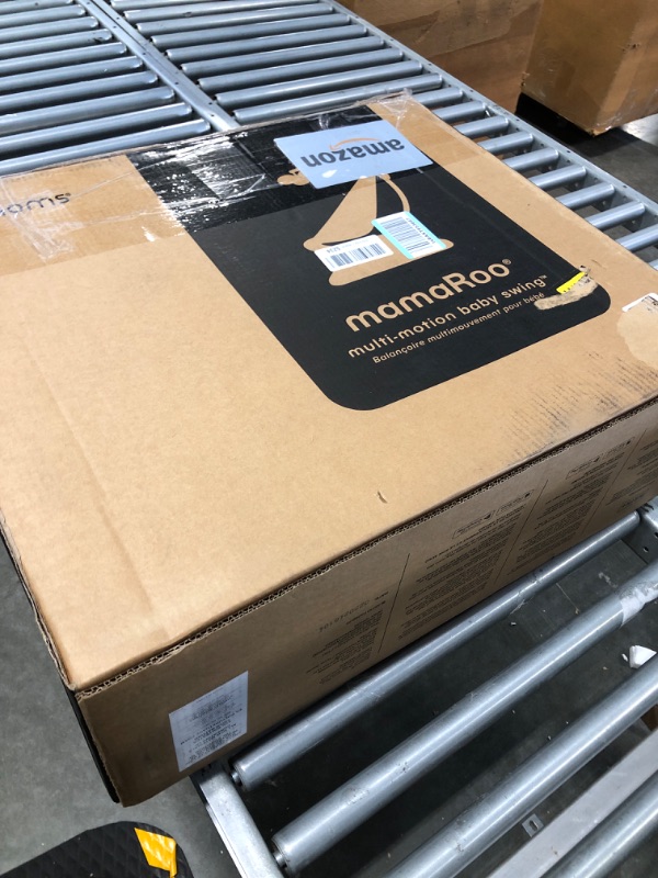 Photo 1 of 4moms MamaRoo Multi-Motion Baby Swing, Bluetooth Enabled with 5 Unique Motions, Black