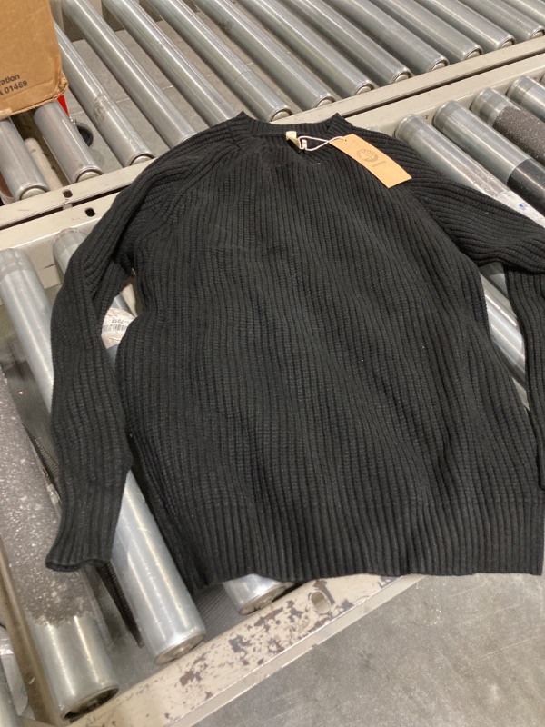 Photo 1 of BLACK
Sailwind Men's Crewneck Casual Sweater Structured Knit Soft Casual Pullover Sweater