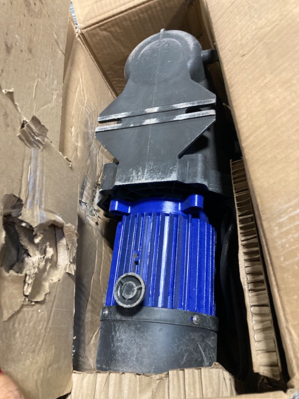 Photo 1 of 1.0 HP In/Above Ground Swimming Pool Pump, 110V 5220GPH Single Speed Pool Water Pumps lnground Above Ground with Filter Basket
