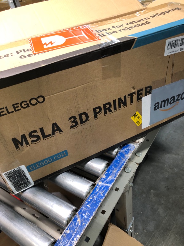 Photo 1 of *** MISSING PARTS***
ELEGOO Mars 4 Ultra 9K MSLA 3D Printer with 7" Monochrome LCD Screen Fast Printing Speed Support High Speed WiFi Transfer Printing Size 153.36mm*77.76mm*165mm