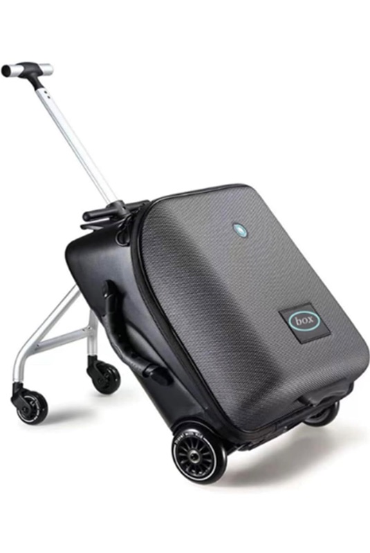 Photo 1 of *****USED****2-in-1 Kids Ride On Suitcase,Suitcase stroller,Kids Luggage Set,Detachable Student Trolley and Boarding Suitcase.20 Inch Expandable Suitcase with Spinner Wheels.Black