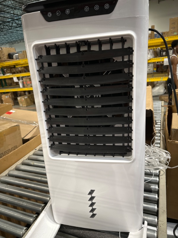Photo 1 of Gorilla Gadgets Powerful Swamp Cooler 5300 CFM, 7 Gallons Water Tank, Portable Indoor Evaporative Air Cooler, Remote Included, Swing Mode, Modern Design, 3 Speeds (LBW-6500RC)