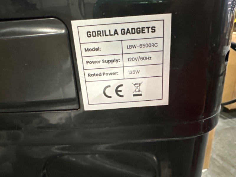Photo 1 of Gorilla Gadgets Powerful Swamp Cooler 5300 CFM, 7 Gallons Water Tank, Portable Indoor Evaporative Air Cooler, Remote Included, Swing Mode, Modern Design, 3 Speeds (LBW-6500RC)