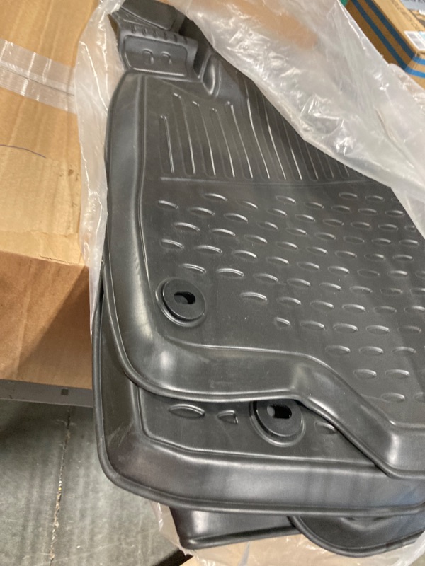 Photo 1 of Fits 2019-2023 Acura RDX Floor Mats Front & 2nd Row Seat Liner Set 3D Custom Fit All-Weather Full Set Liners, Black (All Models)