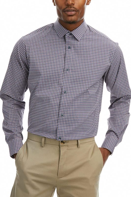 Photo 1 of Haggar Men's Classic Fit Performance Button Down Shirt