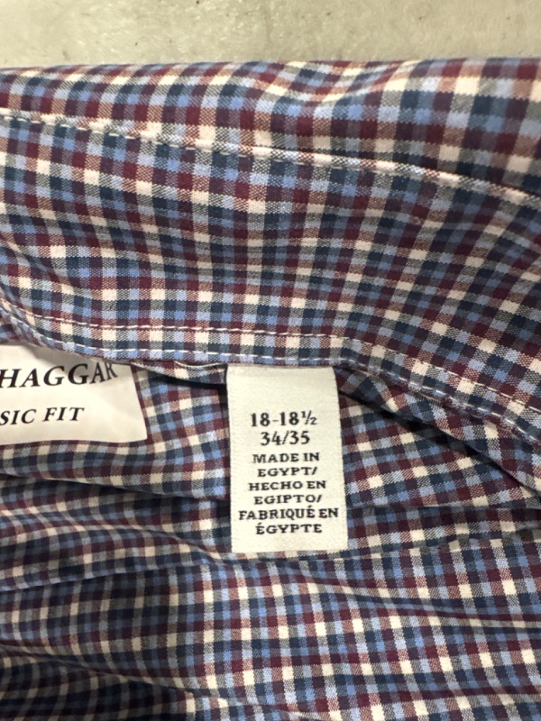 Photo 3 of Haggar Men's Classic Fit Performance Button Down Shirt