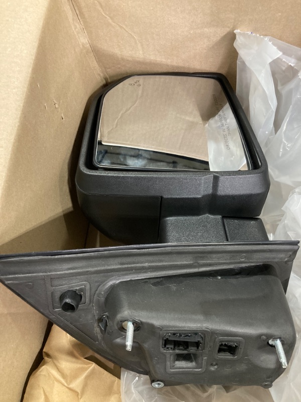Photo 1 of Replacement Passenger Right Side Door Mirror Textured Back Cover Power and Heated with Siginal Light for Ford F-150 fit year 2015 2016 2017 2018 2019 2020 Passenger (RH) Side