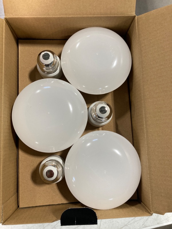 Photo 2 of 65-Watt Equivalent BR30 Dimmable LED Light Bulb Bright White (6-Pack)