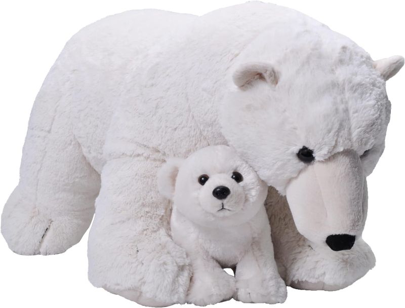 Photo 1 of 4.7 4.7 out of 5 stars 176
Wild Republic Jumbo Polar Bear Plush, Giant Stuffed Animal, Plush Toy, Gifts for Kids, 30 Inches