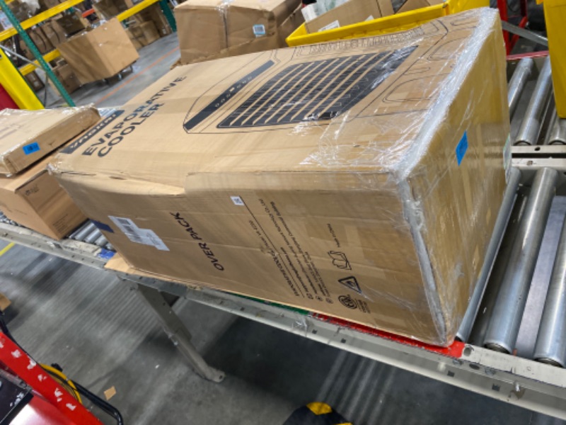 Photo 1 of ***MISSING PARTS***
VAGKRI Evaporative Air Cooler, 2200CFM Swamp Cooler, 120°Oscillation Air Cooler with Remote Control, 24H Timer, 3 Modes & Wind Speeds for Outdoor Indoor Use, 9.2Gallon Evaporative Cooler