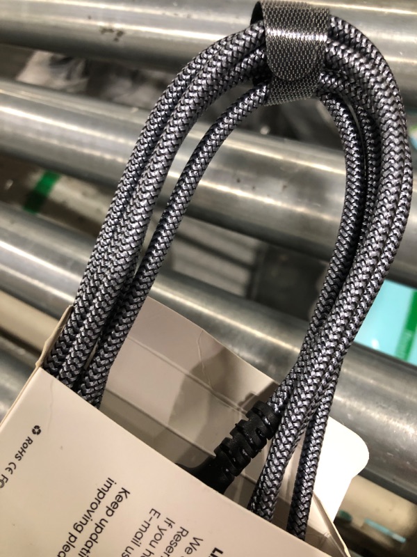 Photo 1 of Highwings 4K 60HZ HDMI Cable 6.6FT, 18Gbps High Speed 2.0 Braided Cord-Supports (4K 60Hz HDR,Video 4K 2160p 1080p 3D HDCP 2.2 ARC-Compatible with Ethernet Monitor PS 4/3 HDTV 4K Fire Netflix 6.6 feet Grey