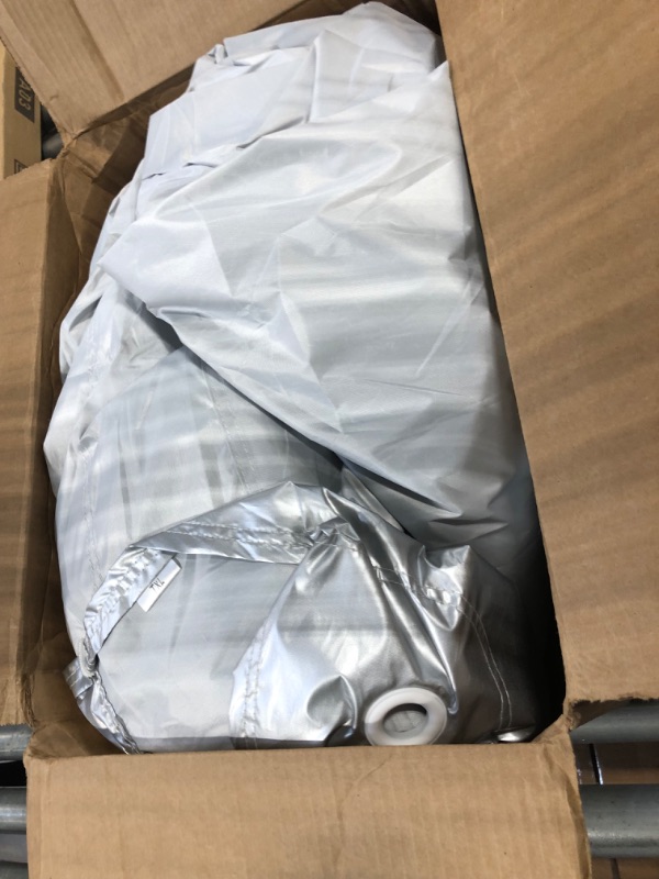 Photo 1 of *SIMILAR ITEM*  Tecoom Car Cover Waterproof All Weather Thick Shell Non-Woven Outdoor Full Cover with Invisible Zippered Mirror Pockets Rain Sun Wind Hail Protection Car Cover