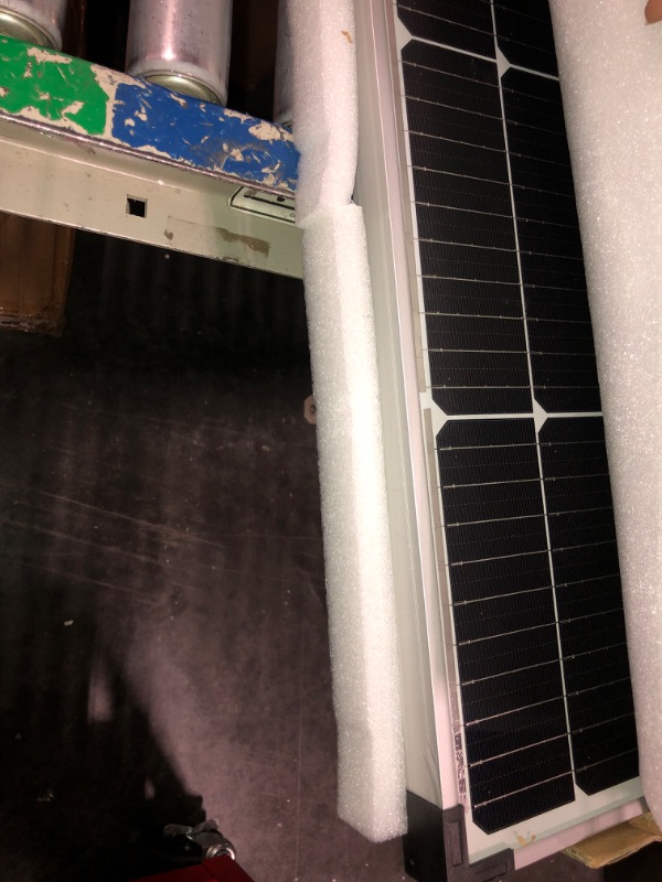 Photo 1 of *SIMILAR ITEM*  100 Watt Solar Panel 10BB Mono, A+ Cell High Efficiency Solar Module 12 Volts for Off-Grid RV Marine Boat Camping House 10BB 100W