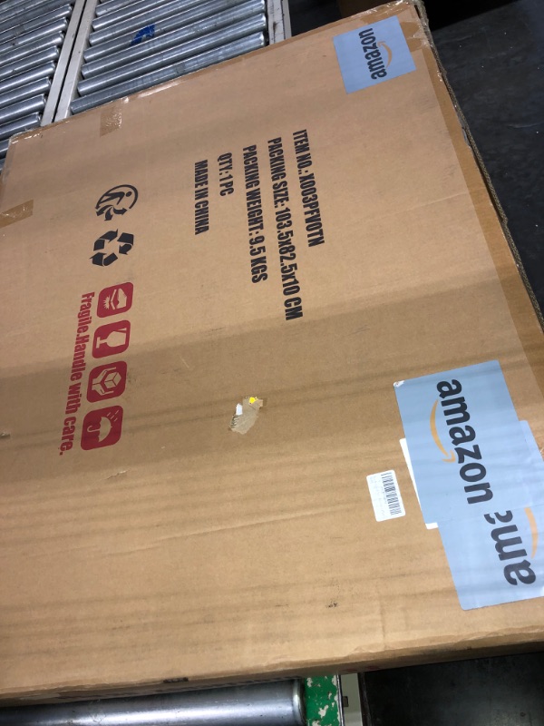 Photo 1 of Metal Wall Mirror Large Window Decorative Mirrors Rectangle Farmhouse Wall Mirror for Living Room Bedroom Entryway Bathroom Vanity Decor,Hang on Horizontally & Vertically 28"X 36"in Black One Size