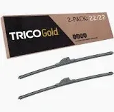 Photo 1 of *SIMILAR ITEM* TRICO Gold™ (18-2220) 22 & 20 Inch Pack of 2 Automotive Replacement Windshield Wiper Blades for My Car Super Premium All Weather Beam Blade for Select Vehicle Models