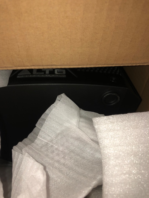 Photo 1 of Alto Professional TS408-2000W 8" Active PA Speaker with 3 Channel Mixer, Bluetooth Streaming and Durable Slip-on Cover for TS408 Active Powered PA Speaker PA Speaker with Cover 8" woofer