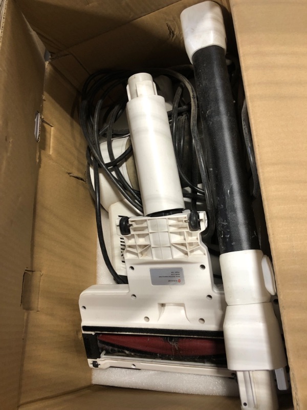 Photo 3 of *** NOT FUNCTIONAL**** SELLING AS PARTS***** Vacuum Cleaner, 600W Powerful 20KPA Suction Corded Stick Vacuum Cleaner with LED Floor Head, Self-Standing &Multi-Tool, Lightweight Handheld Vacuum for Hardwood G165 White