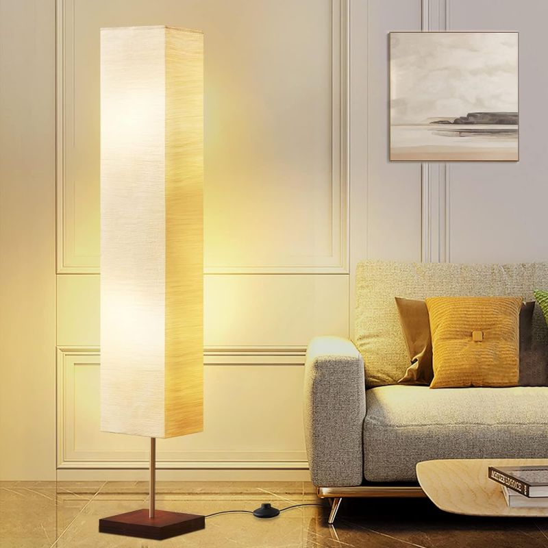 Photo 1 of *SIMILAR ITEM*  GyroVu Floor Lamp for Living Room, Led Floor Lamp Column Floor Lamp Standing Lamp Corner Floor Lamp Modern Floor Lamp for Bedroom, Office& Living Room-Beige