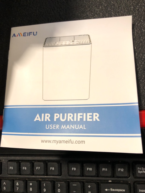 Photo 3 of AMEIFU Air Purifiers for Home Large Room up to 1740sq.ft, H13 True Hepa Air Purifiers for Pets Hair, Dander, Smoke, Pollen, 3 Fan Speeds, 5 Timer Air Cleaner