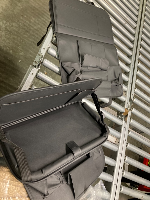 Photo 1 of 2 Pcs Hanging Bag Vehicle Storage Auto Storage Pocket Backseat Car Organizer Purse Organizer Pouches Car Back Storage On-board Bag Kids Car Bag Leather Back Seat Tote Bag